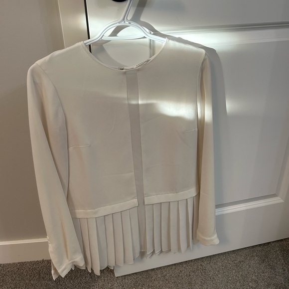 Club Monaco white blouse - Picture 5 of 8